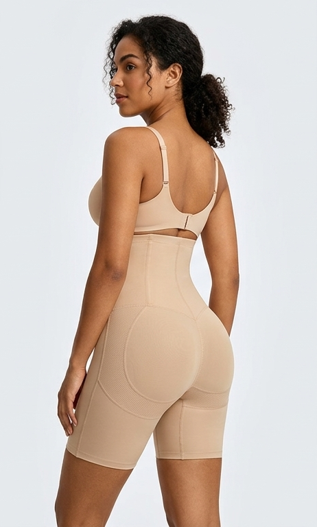 Elegantea Silhouette – wyszczuplające spodenki modelujące z wysokim stanem